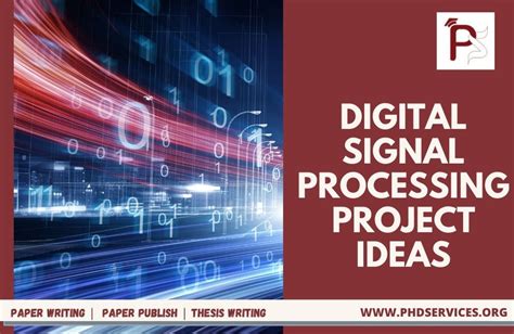 DSP Project Ideas (Digital Signal Processing) And Applications.